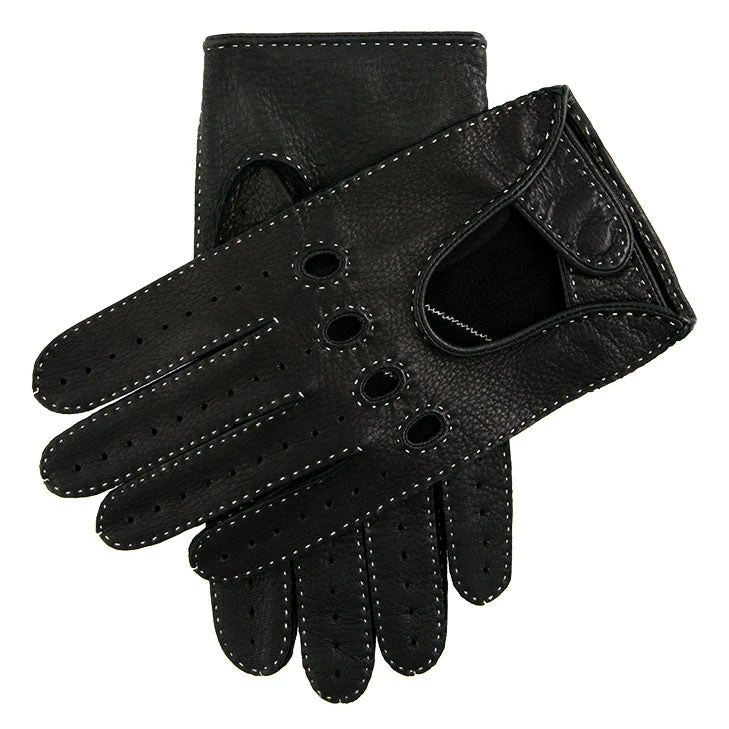 Men's Handsewn Deerskin Leather Driving Gloves