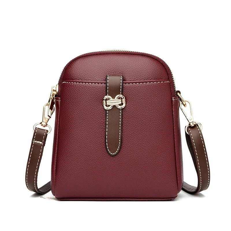 Luxe leren handtassen voor dames - Designer schoudertassen en crossbodytassen van zacht leer 2025