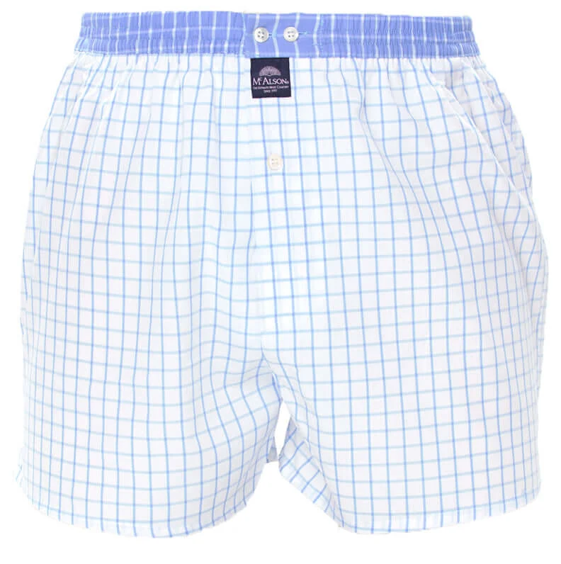 Mc Alson Boxer met Binnenbroek M0223 wit