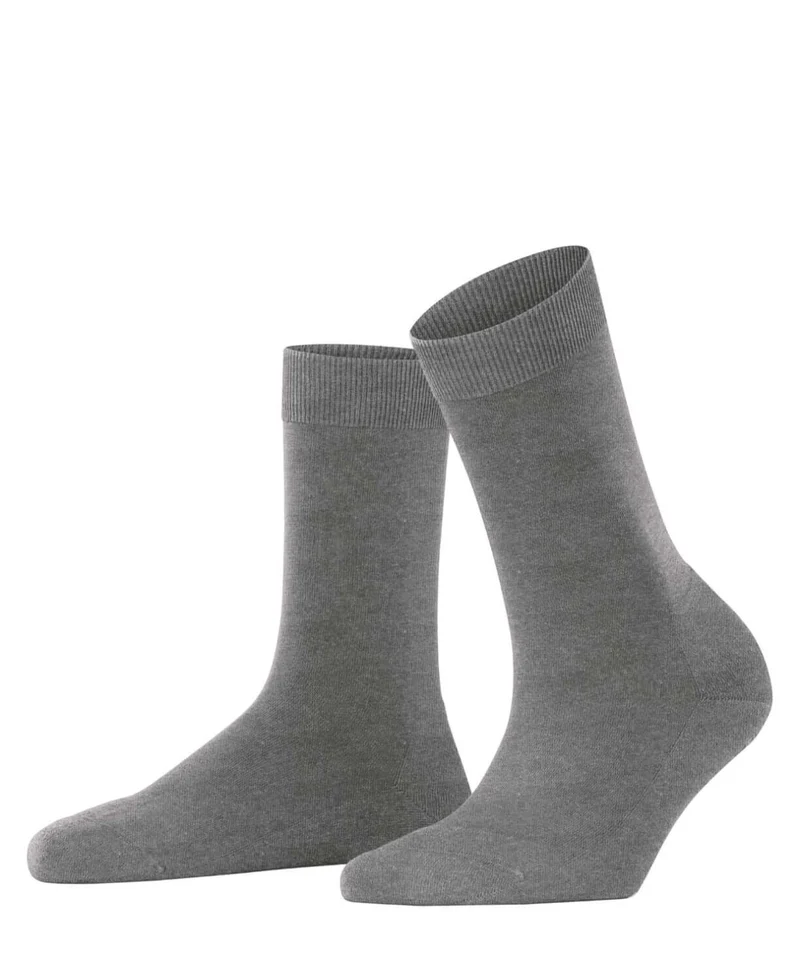FALKE ClimaWool Sokken Dames 46484 3216 light greymel.