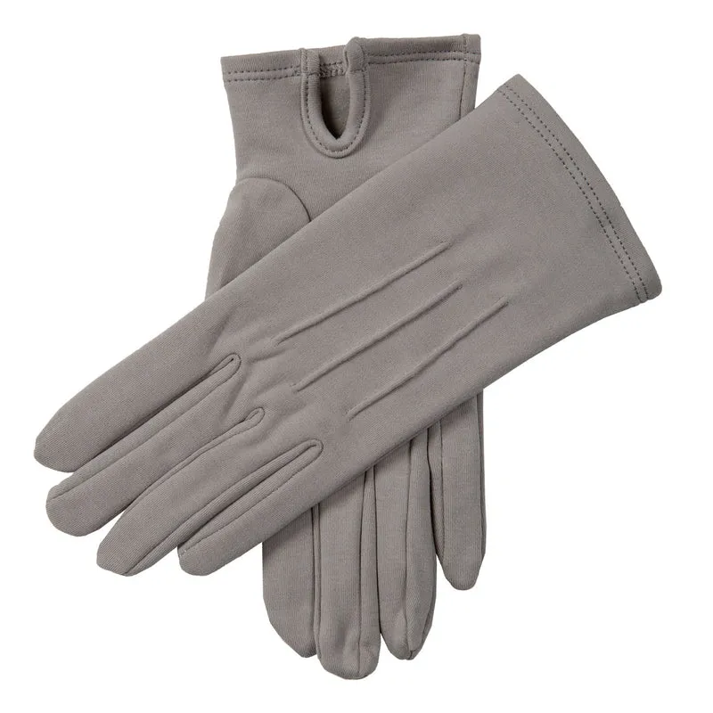 Gants en coton mélangé à trois points pour hommes