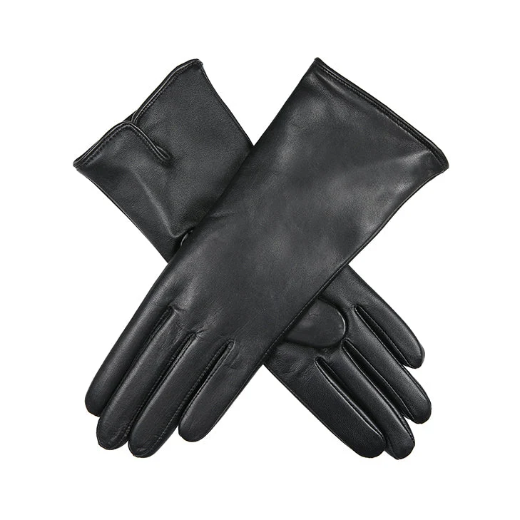 Gloves en cuir recouverts de cachemire
