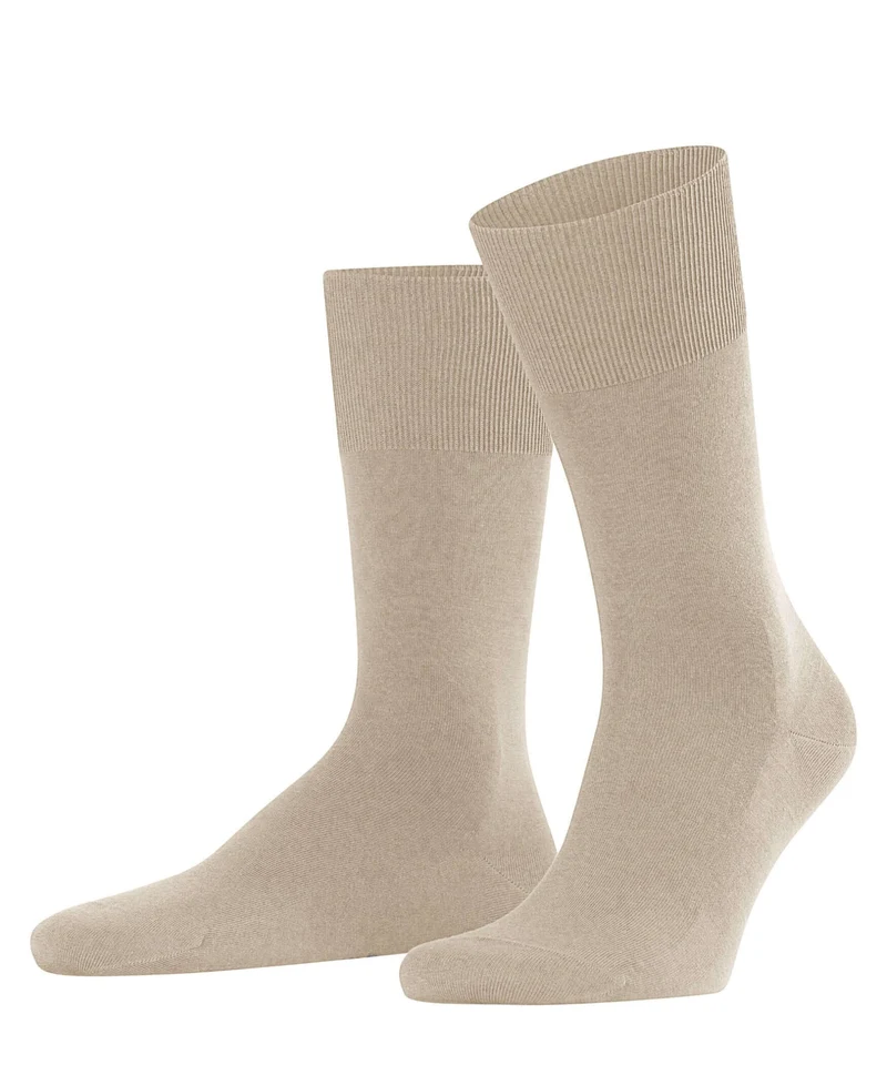 FALKE ClimaWool Sokken Heren 14468 4044 pebble mel.