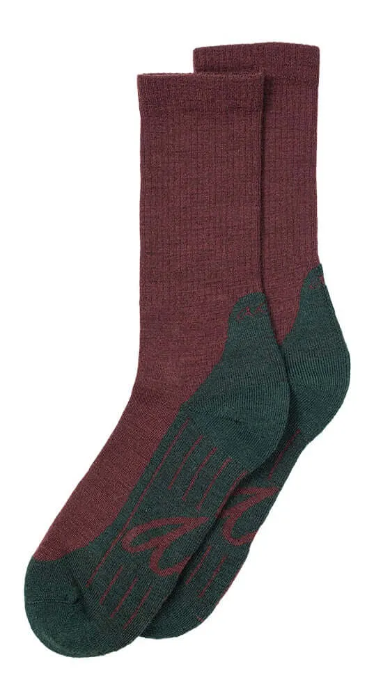 Alfredo Gonzales Wandelsok Wol Hike plain AG-SW-HIPLAINi 131 Bordeaux