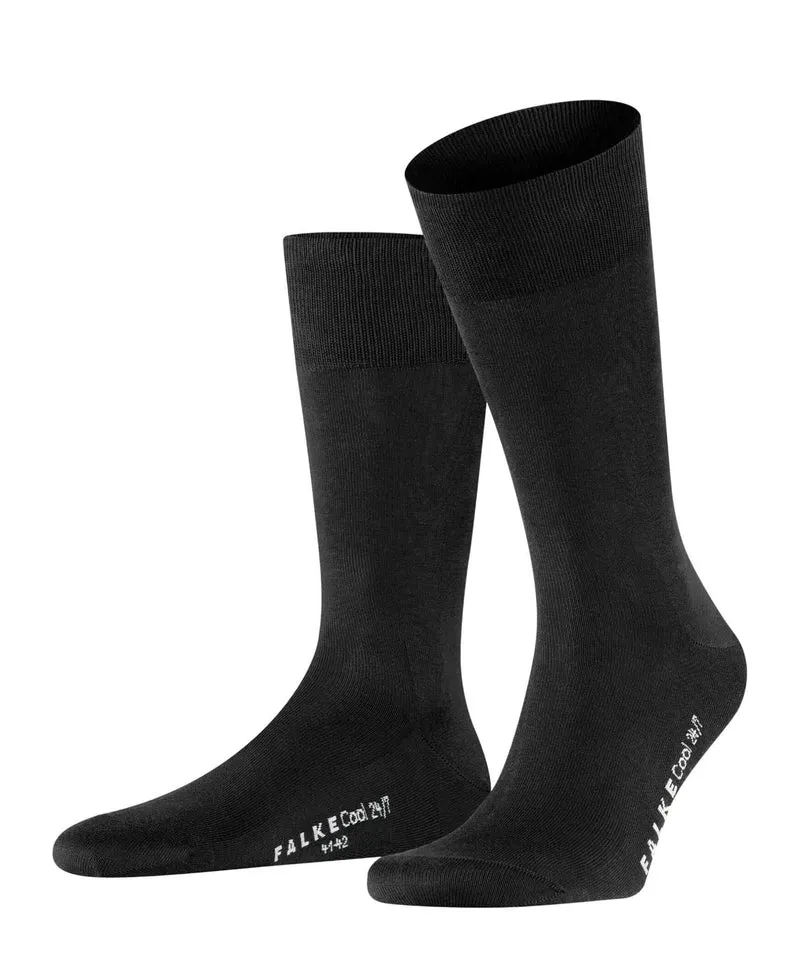 FALKE Cool 24/7 Sokken Heren 13297 3000 black