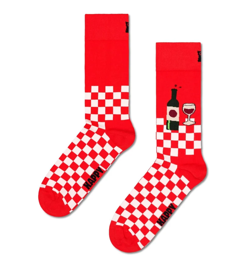 Happy Socks Wine and Dine P001503