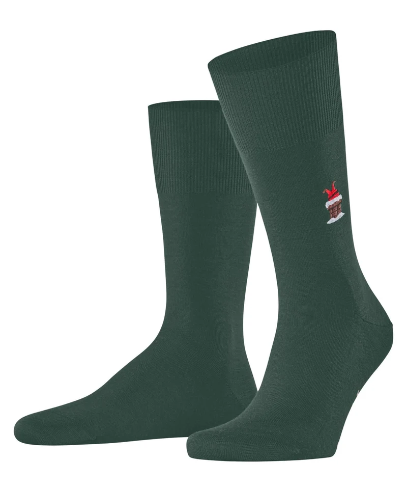 FALKE Airport Santa Sokken Heren 12588 7441 hunter green