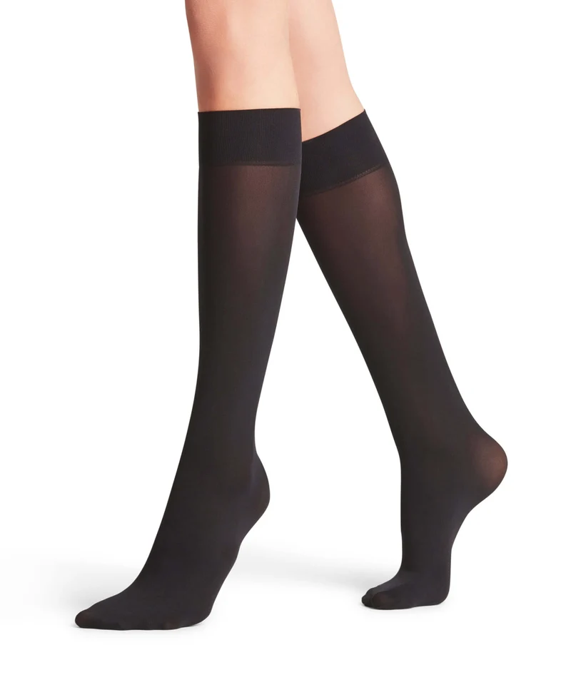 FALKE Pure Matt 50 Kniekousje Dames 43154 3009 black