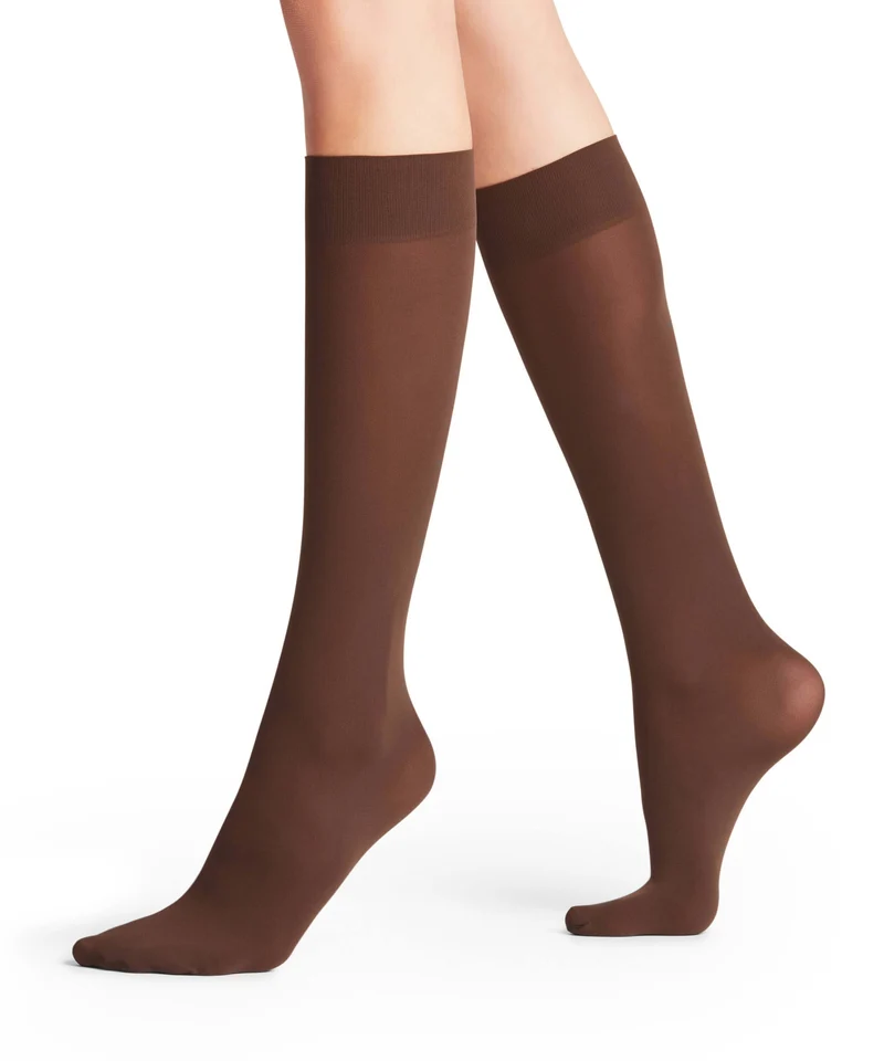 FALKE Pure Matt 50 Kniekousje Dames 43154 5179 brenda