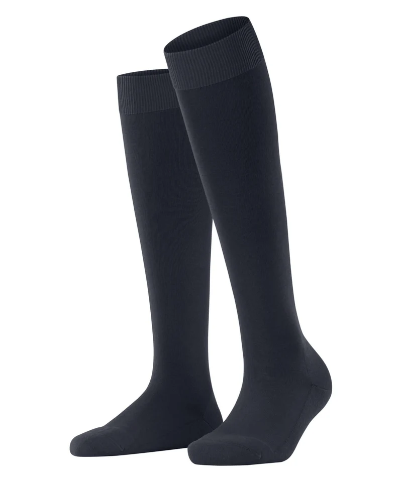 FALKE ClimaWool Kniekous Dames 46884 6370 dark navy