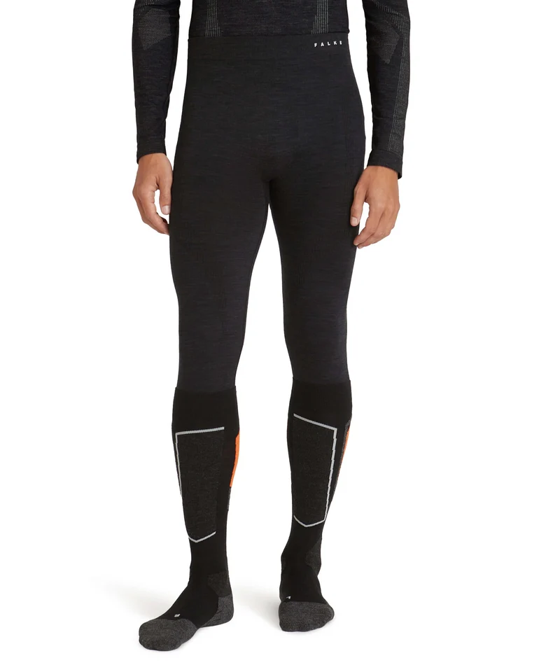 FALKE ¾ Broek Wool Tech Heren 33482 3000 black