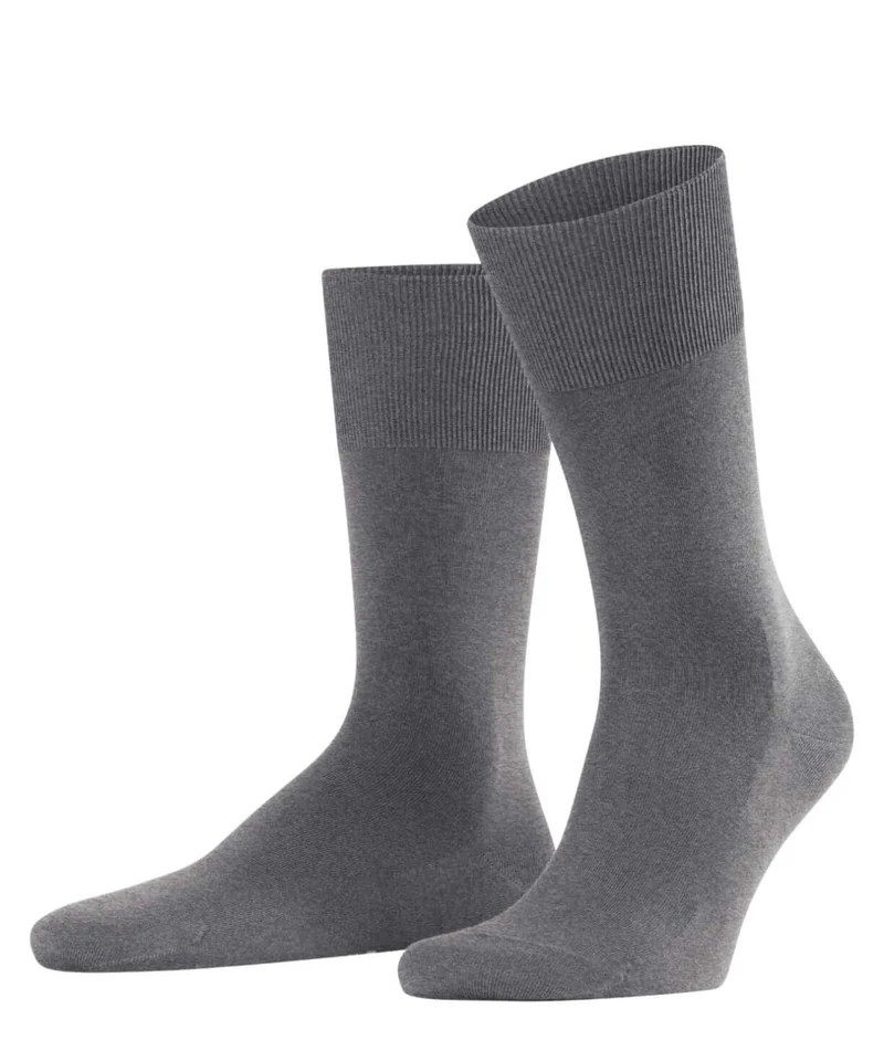 FALKE ClimaWool Sokken Heren 14468 3216 light greymel.