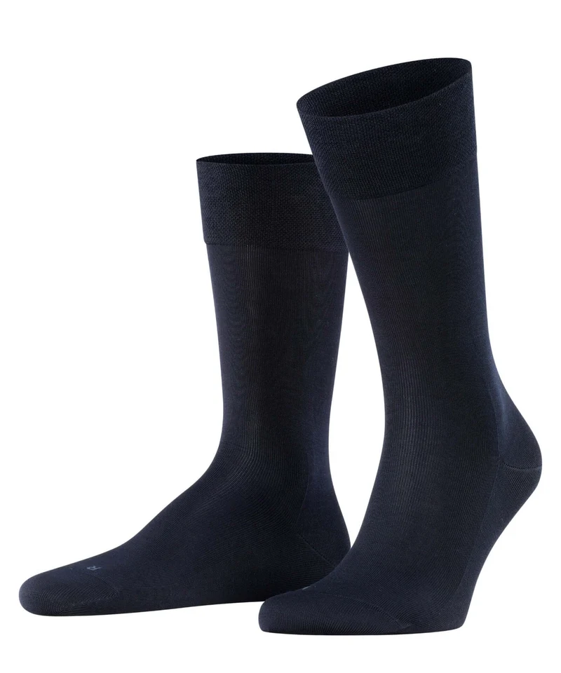 FALKE Sensitive Malaga Sokken Heren 14713 6375 dark navy