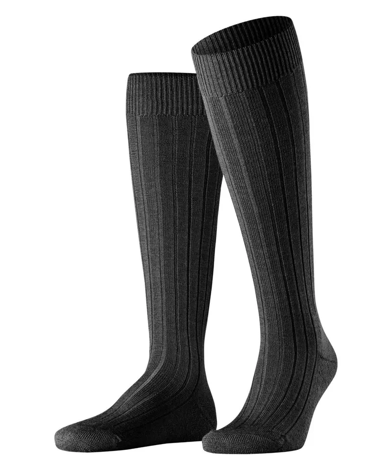 FALKE Teppich Im Schuh Heren Kniekous 15410 3000 black