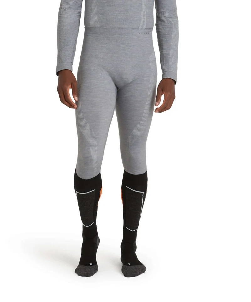FALKE Broek Wool Tech Heren 33483 3757 grey-heather