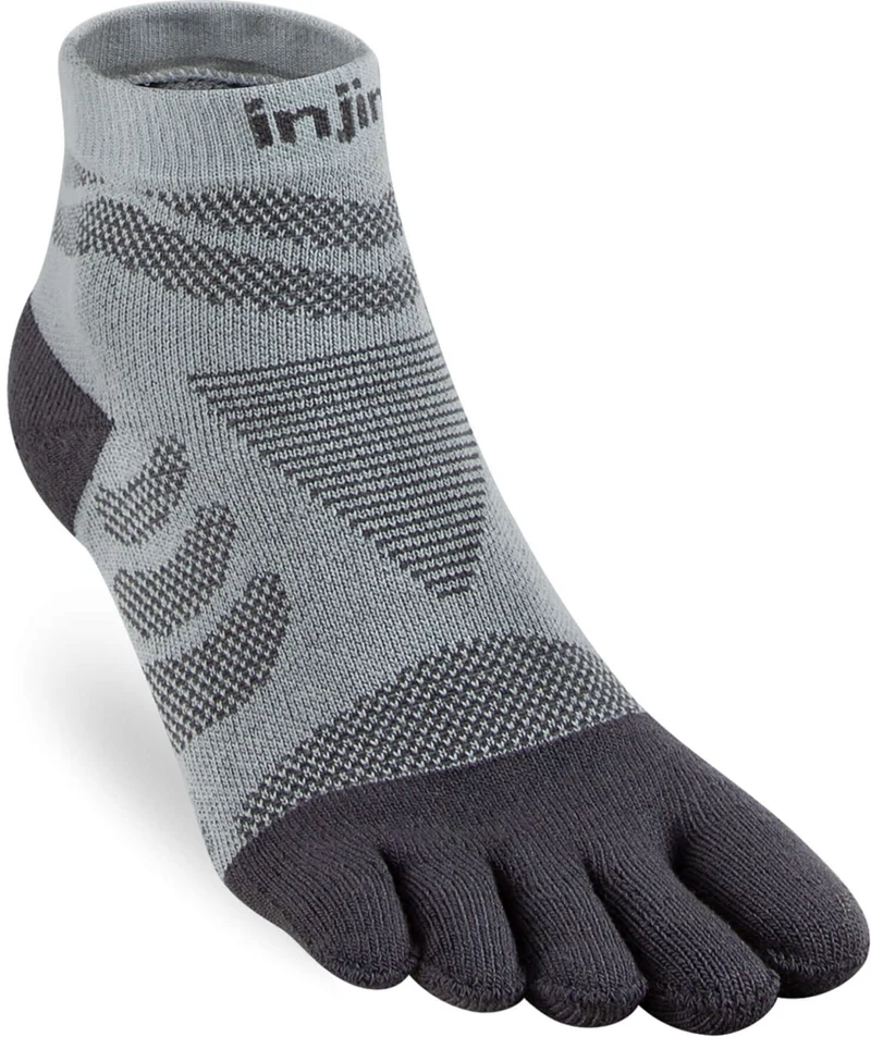 Injinji Teensokken Ultra Run Mini Crew Coolmax Dames IS401131 80 Grey
