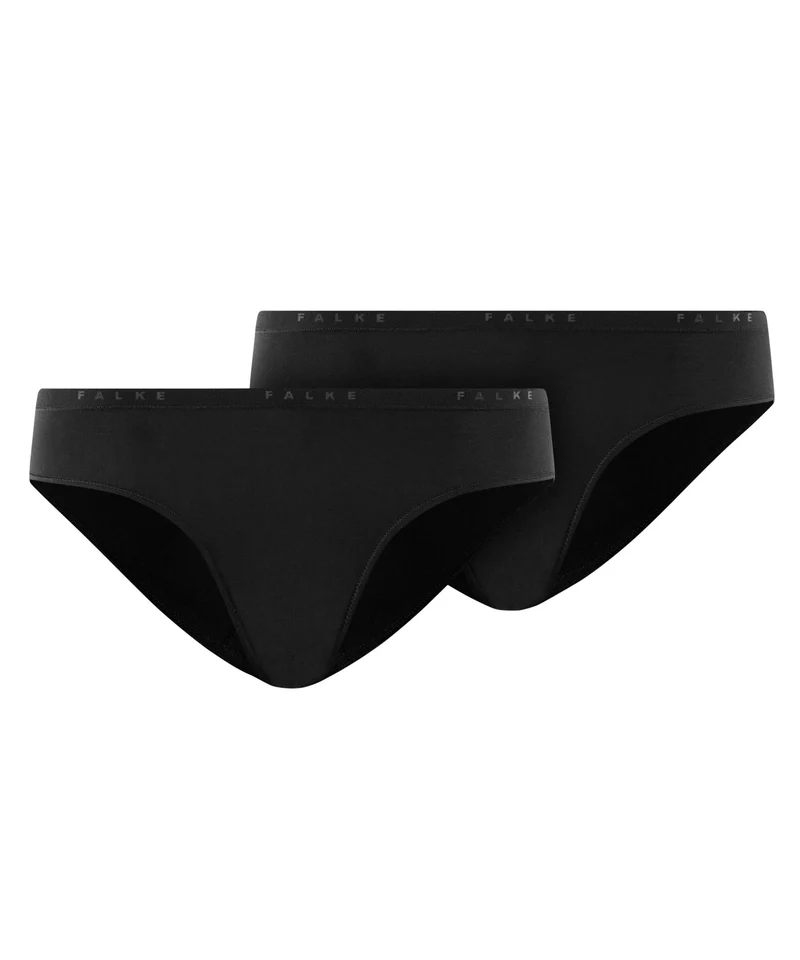 FALKE Slip 2-Pack Daily Comfort Dames 69102 3000 black