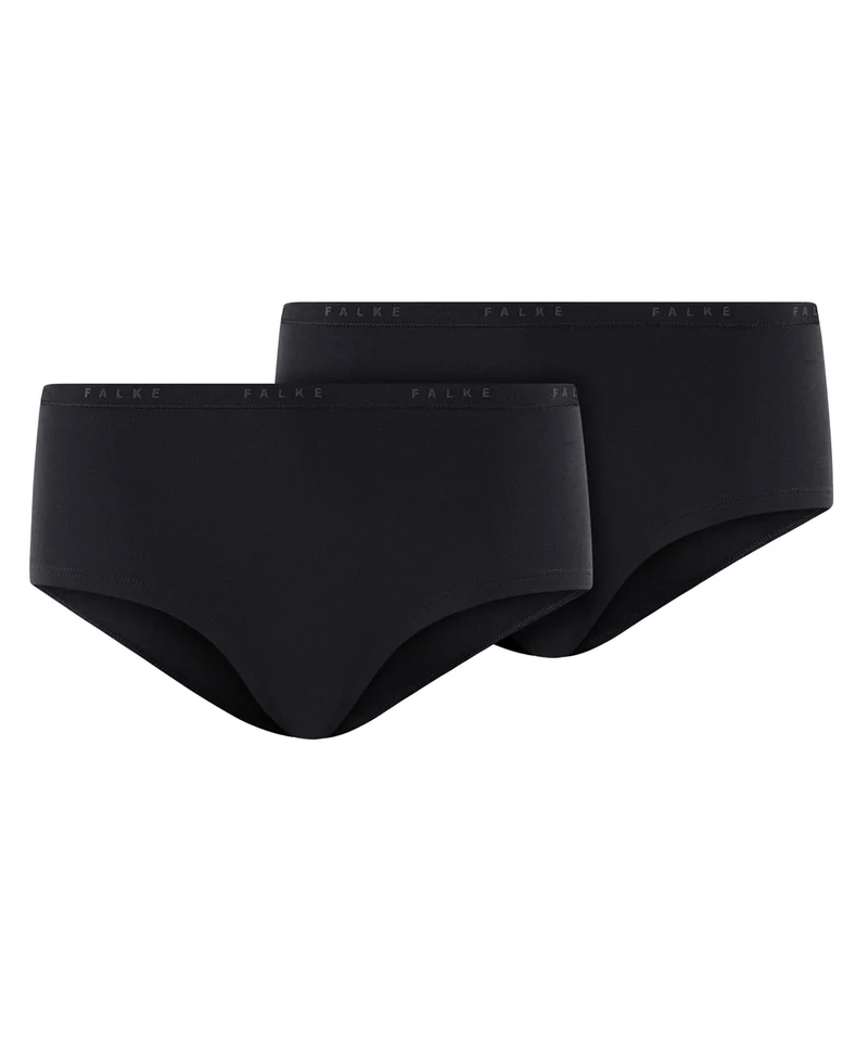 FALKE Hipster 2-Pack Daily Comfort Dames 69103 3000 black
