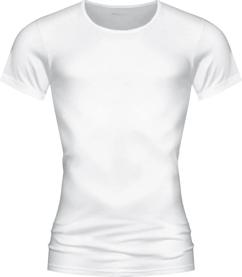 Mey Shirt laag boordje Casual Cotton Heren 49002 101 weiss