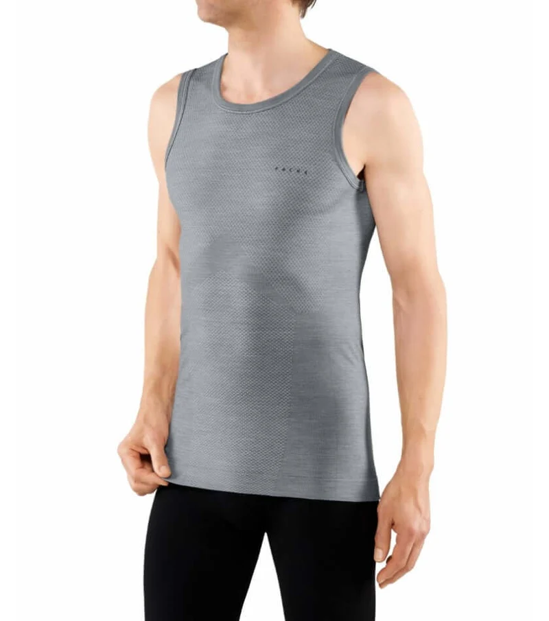 FALKE Wool Tech Light Singlet Heren 33231 3757 grey-heather