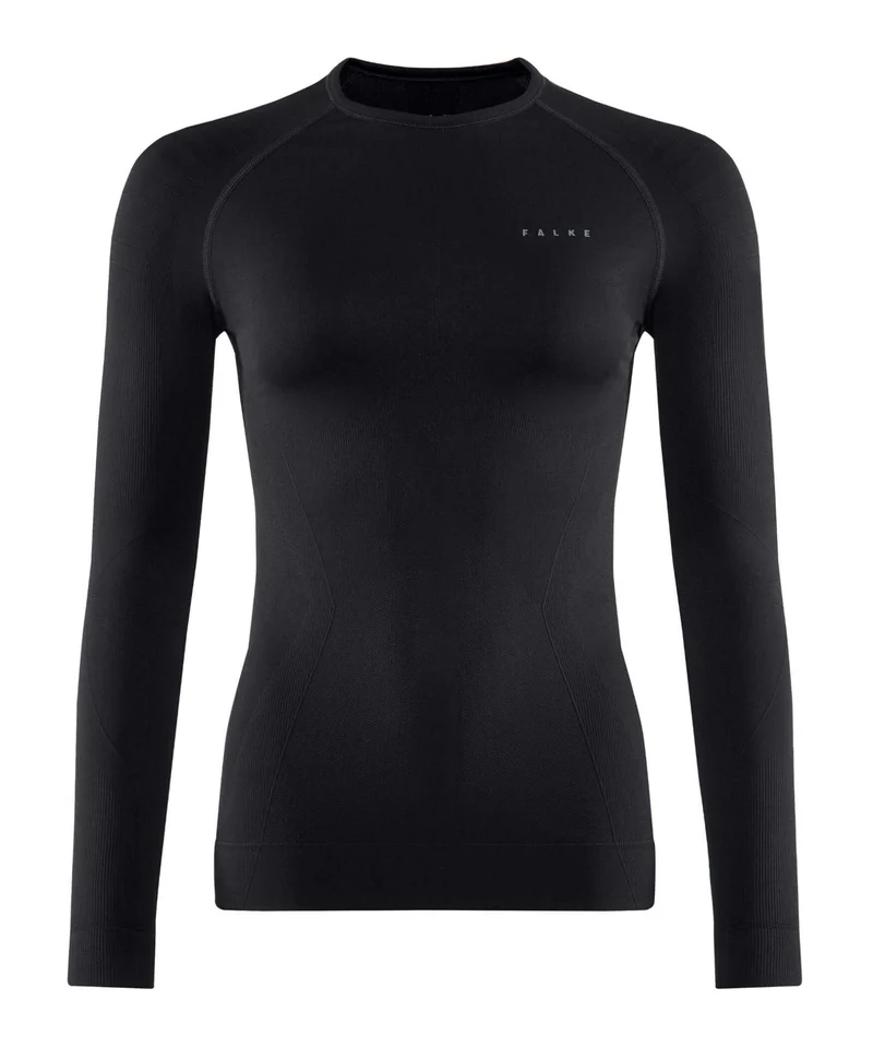 FALKE Shirt Lange Mouw Maximum Warm Dames 33037 3000 black