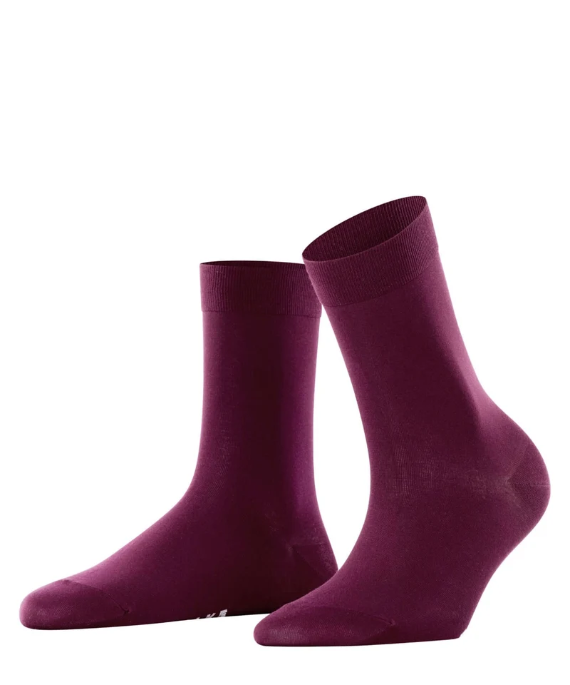 FALKE Cotton Touch Damessok 47105 8596 barolo