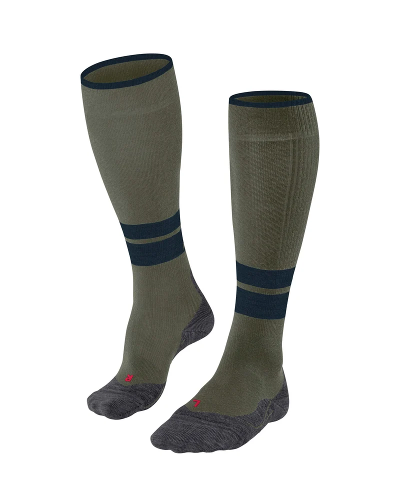 FALKE TK Compressie Wandel Kniekous Heren 16089 7756 calla green