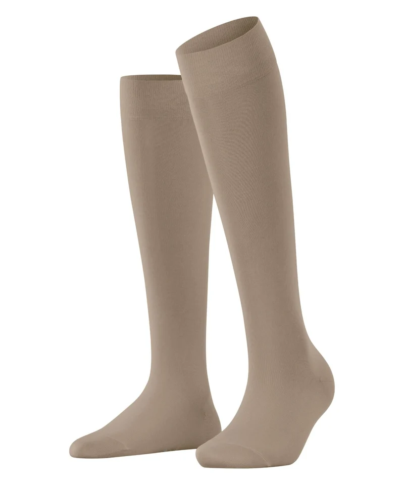 FALKE CottonTouch Dames Kniekous 46605 4092 nude