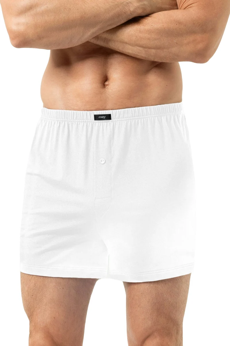 Mey Wijde Boxershort Dry Cotton Heren 2120243 101 wit