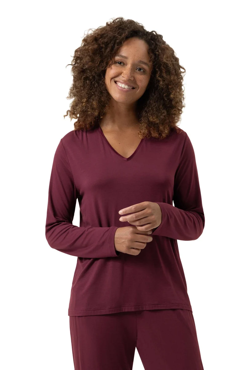 Mey Shirt Lange Mouw Pure Chic Dames 1210081 1725 boysenberry