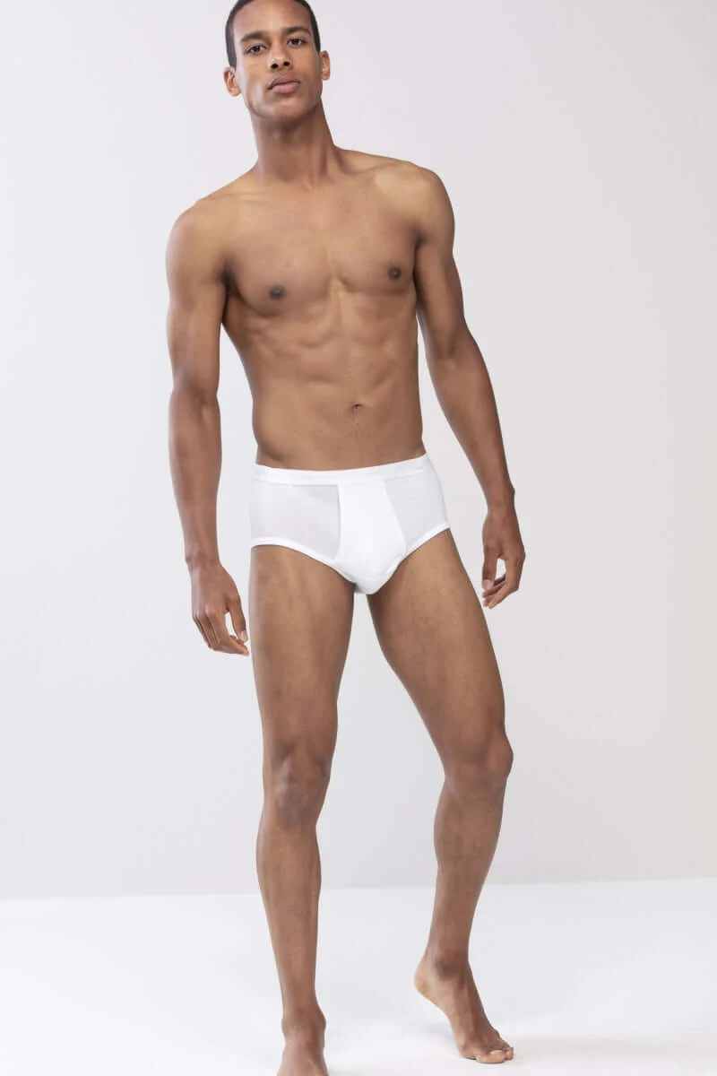 Mey Sport Slip Noblesse Heren 2813 101 weiss