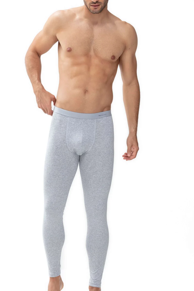 Mey Lange onderbroek Casual Cotton Heren 49042 620 light grey melange