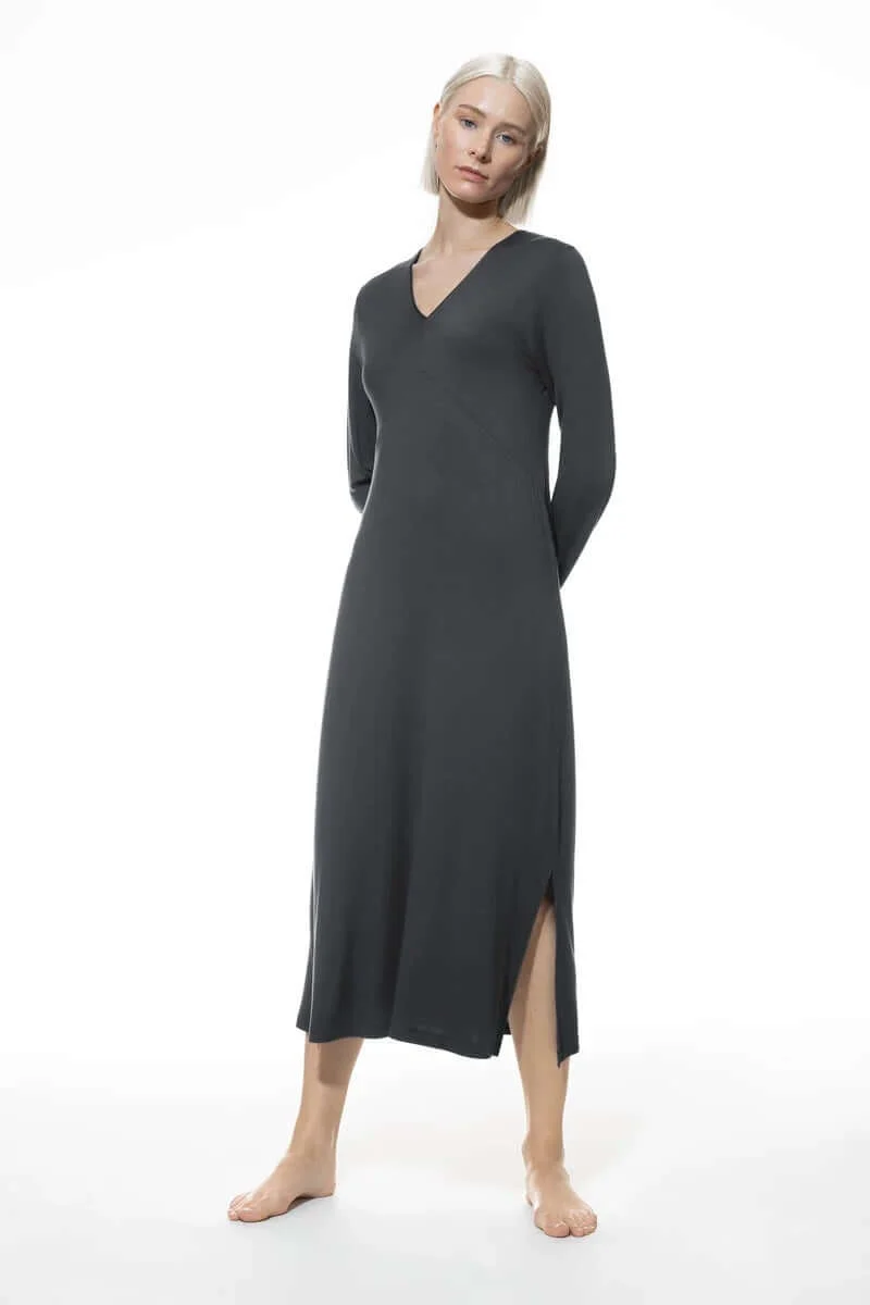 Mey Nachthemd Pure Chic Dames 1230027 515 thunder grey