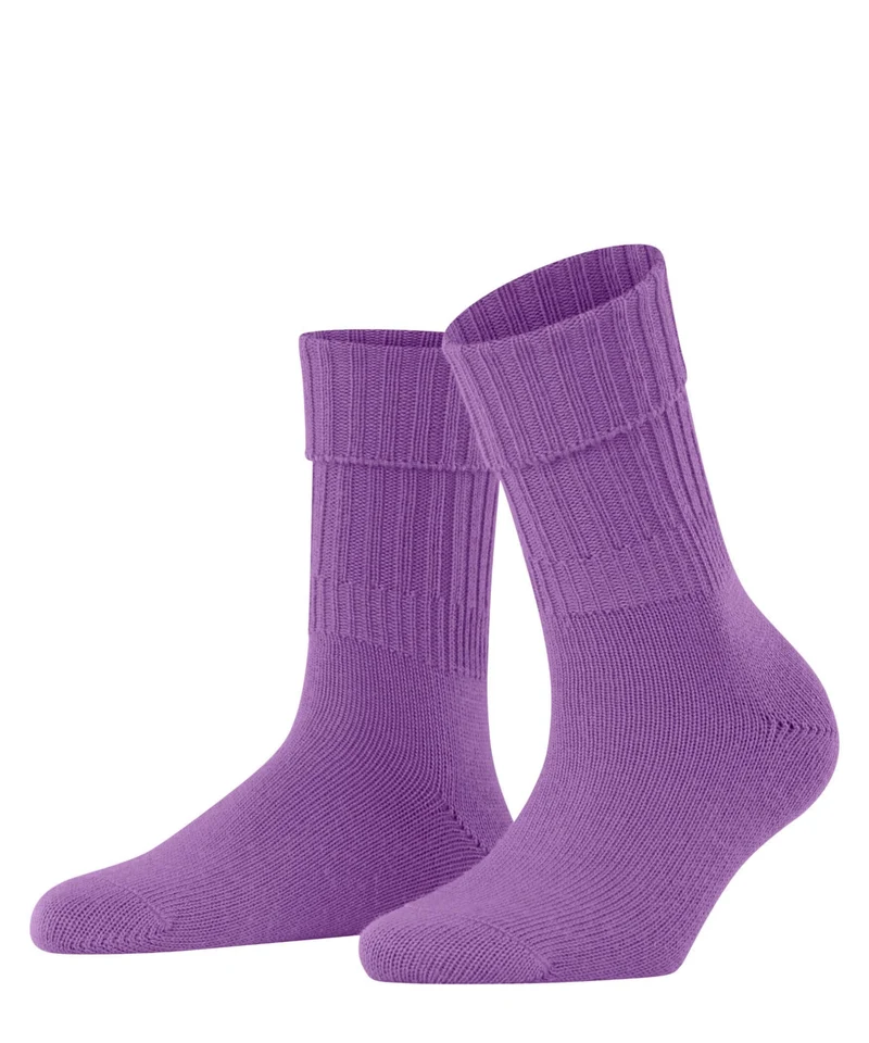 FALKE Rib Omslag Damessokje 47520 8943 pink iris