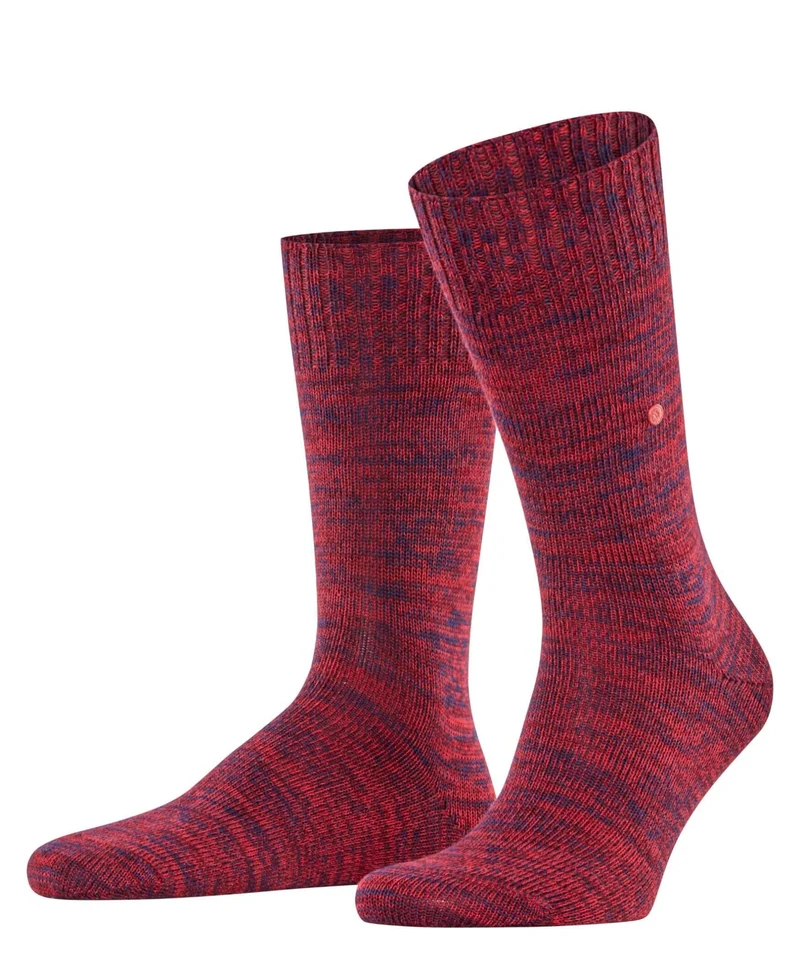 Burlington Knitting Hill Sokken Heren 24755 8435 claret