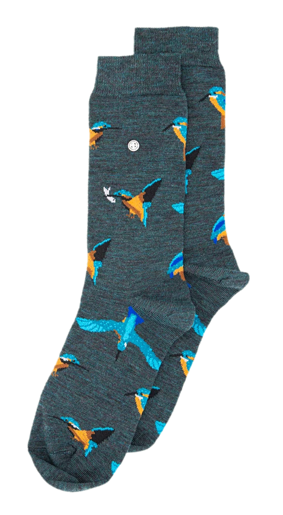 Alfredo Gonzales Ijsvogel Merino Sok AG-SK-KINF-01 109 Navy/Orange