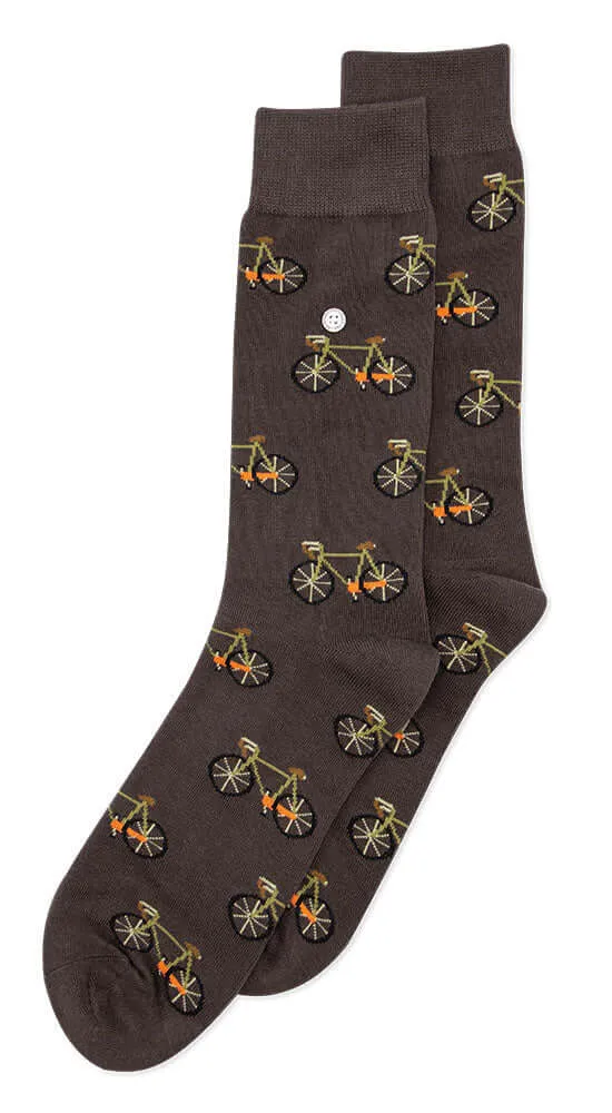 Alfredo Gonzales Fiets Sokken AG-Sk-BIC-01 125-1 Brown/Green