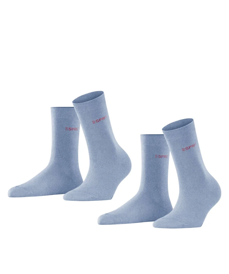 Esprit Uni sokken Dames 2 PACK 18531 6458 jeans