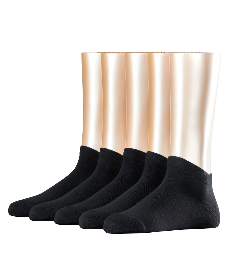 Esprit Uni Sneakersokjes Dames 5-PACK 19859 3000 black