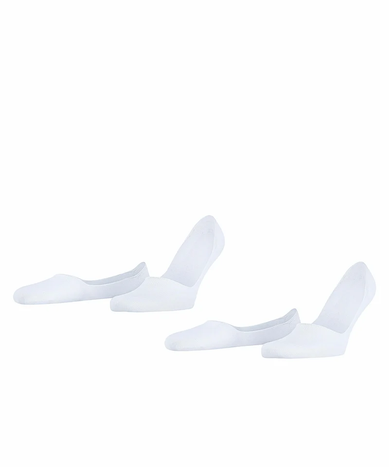 Esprit Kousenvoetje Basic Uni Heren 2-PACK 17850 2000 white