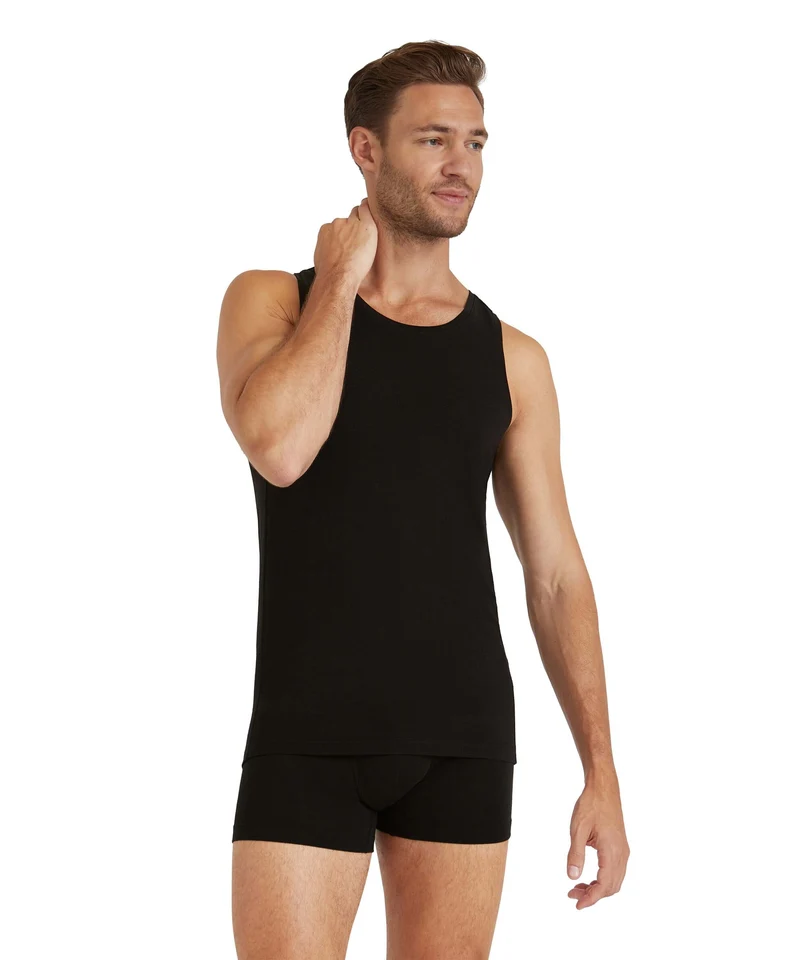 FALKE Hemd Daily Climawool Heren 68041 3000 black