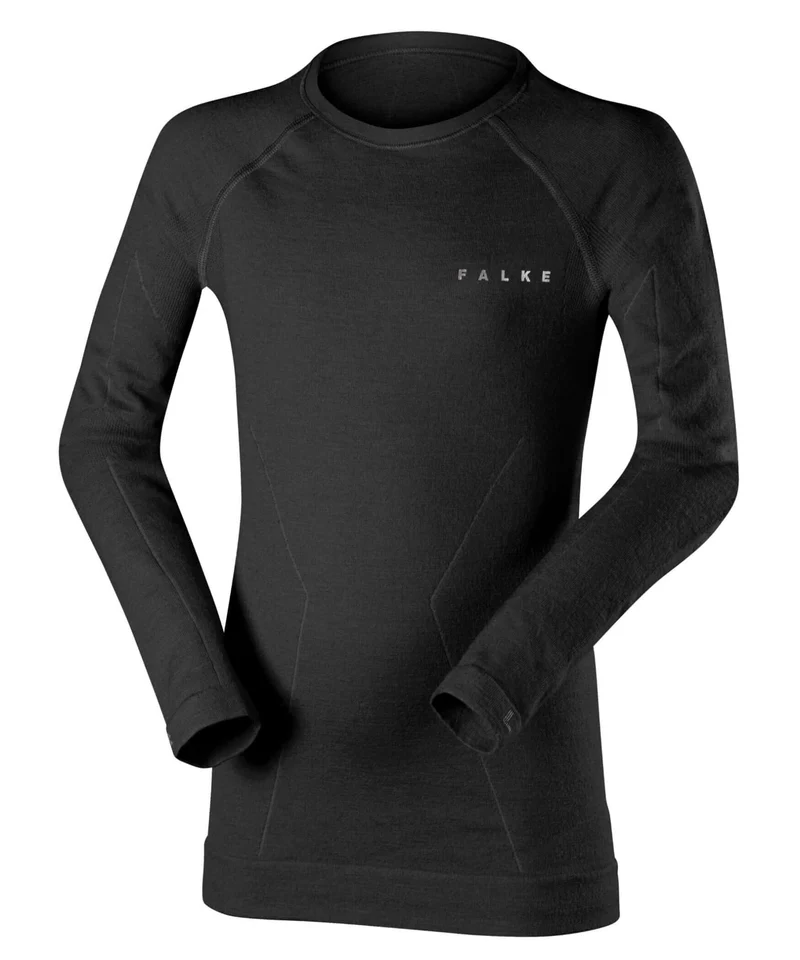 FALKE Wool Tech Shirt Kids 31921 3000 black
