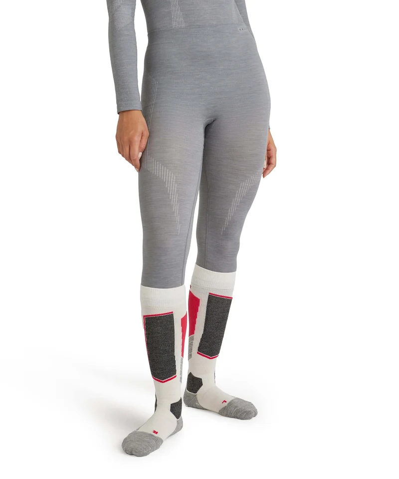FALKE ¾ Broek Wool Tech Dames 33312 3757 grey-heather
