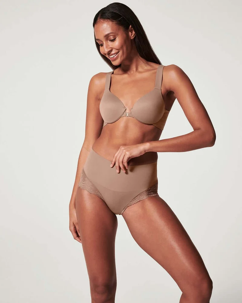 SPANX Undie-Tectable Correctie Lace Hipster SP0515 3601 Cafe au Lait