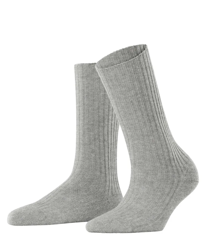 FALKE Cosy Wool Boot Sokje Dames 47080 3223 lt. heather