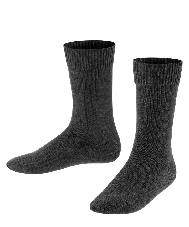 FALKE kindersok Kids Wollen Sokje 10488 3080 anthra.mel