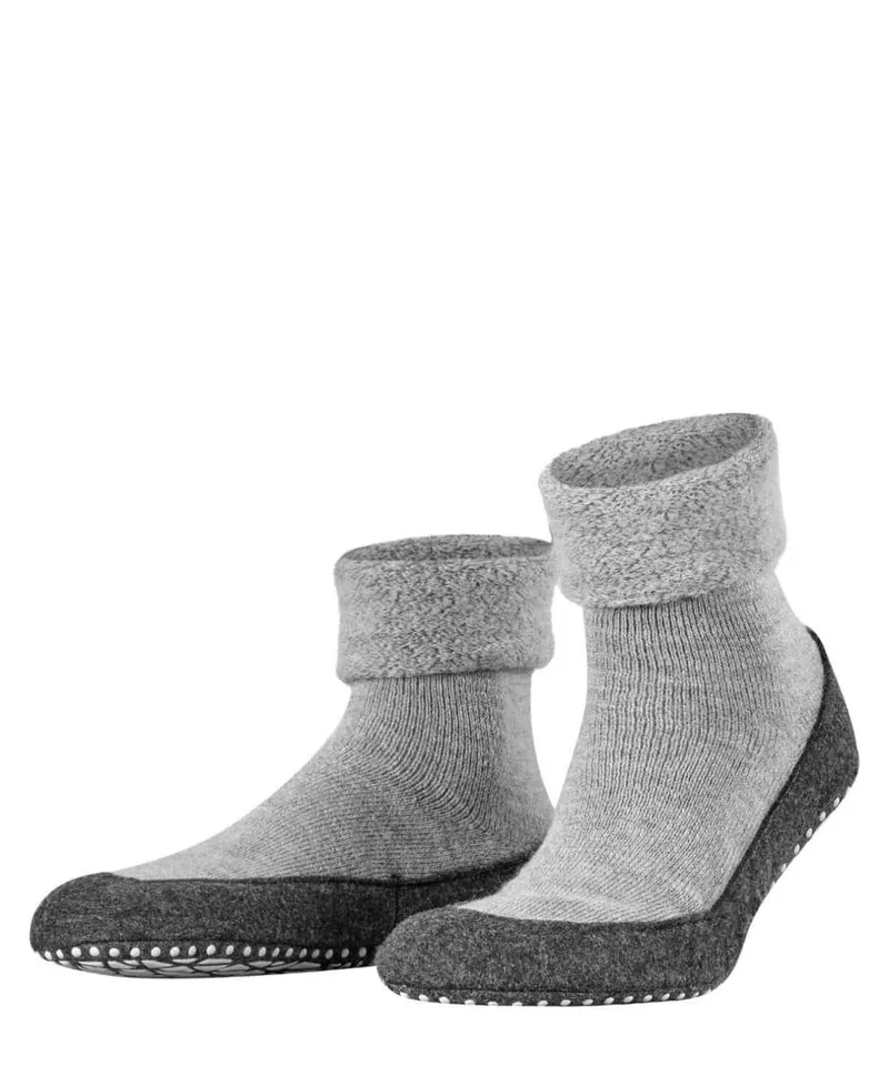 FALKE Cosyshoe Heren Sloffen 16560 3400 light grey
