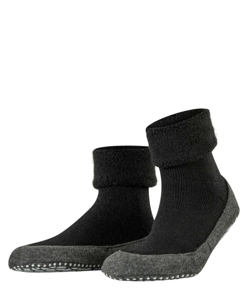 FALKE Cosyshoe Heren Sloffen 16560 3000 black