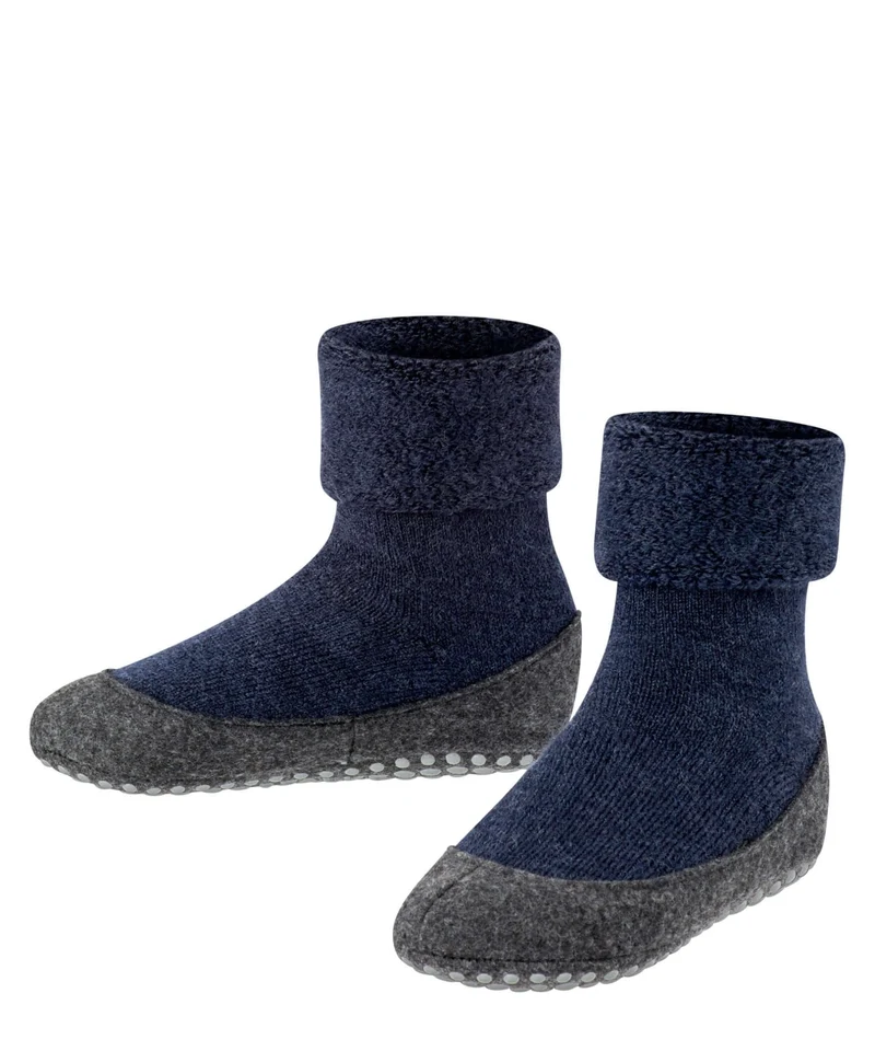 FALKE Cosyshoe Minis Kindersloffen 11199 6680 dark blue