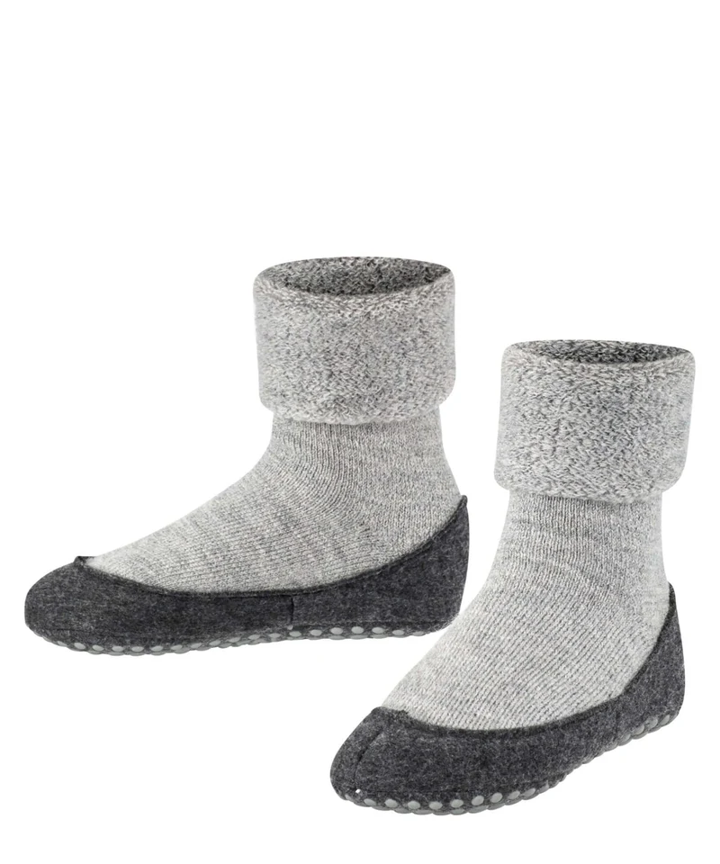 FALKE Cosyshoe Minis Kindersloffen 11199 3400 light grey